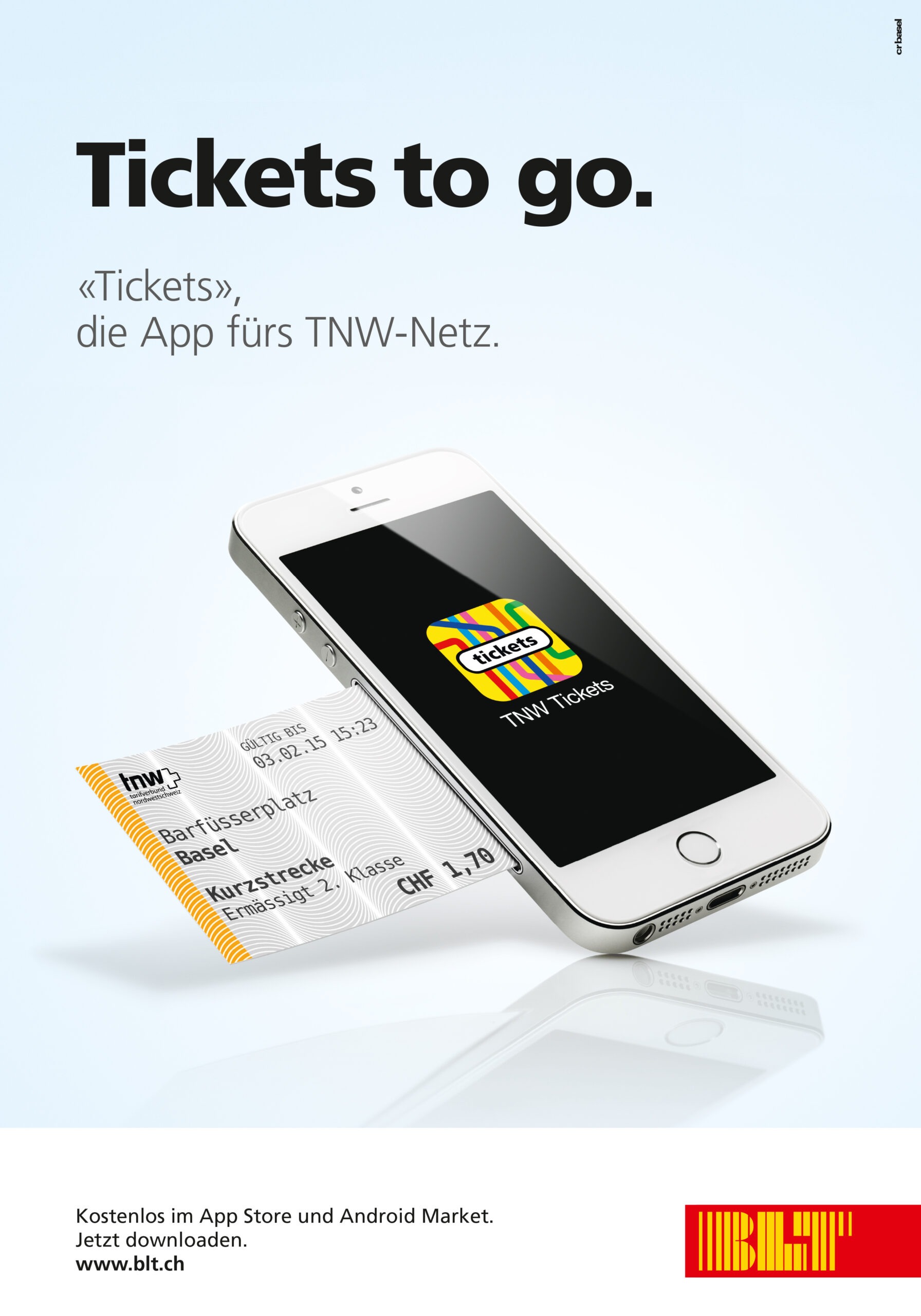 cr Basel Werbeagentur Ticket App Kampagne