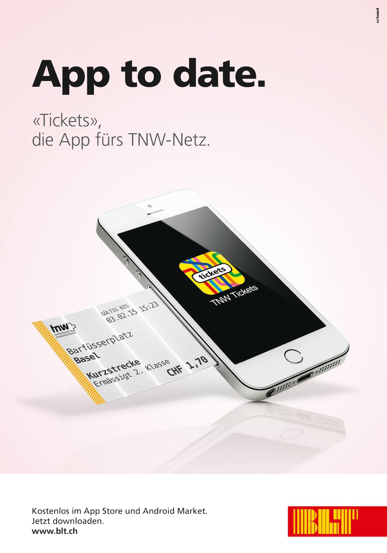 cr Basel Werbeagentur Ticket App Kampagne