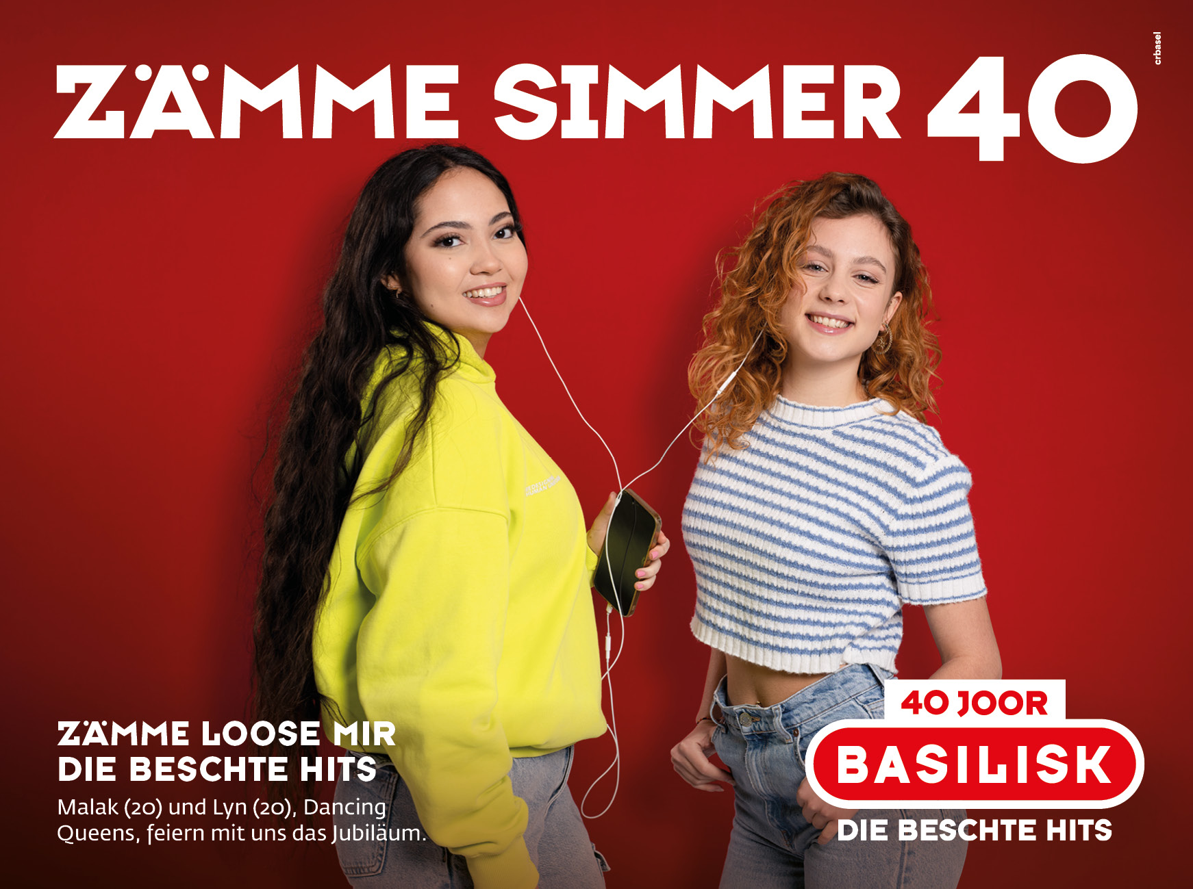 40 joor Radio Basilisk Kampagne – cr Basel