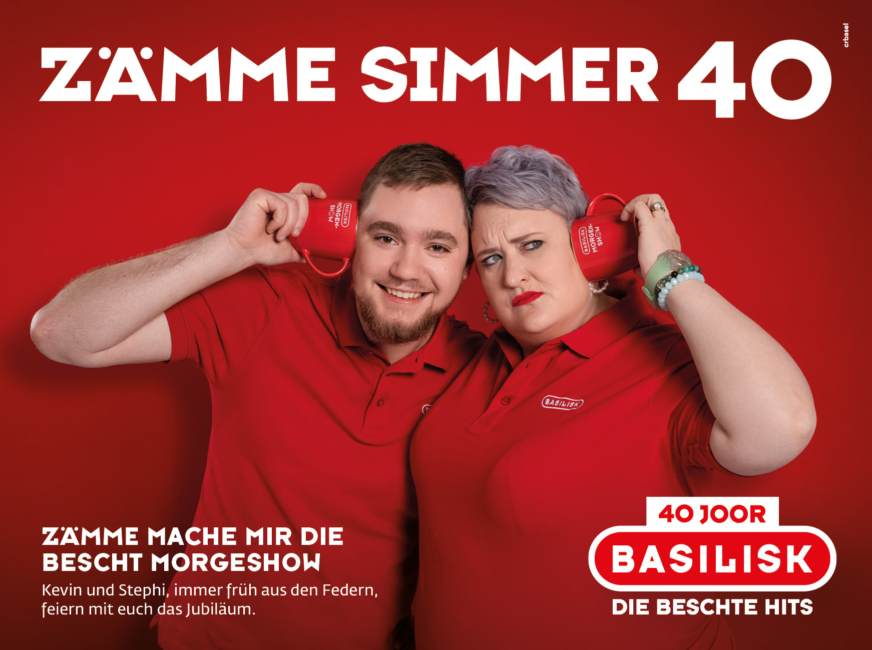 40 joor Radio Basilisk Kampagne – cr Basel